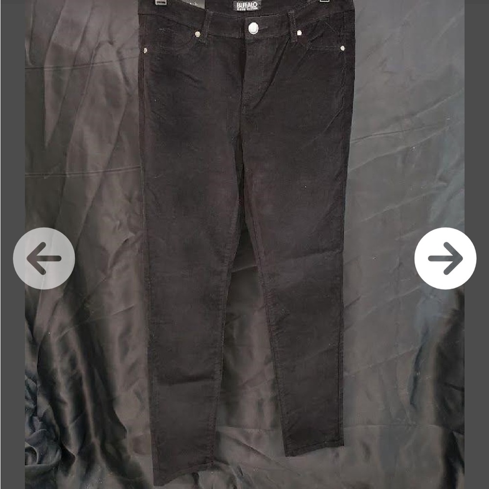 Buffalo David Bitton Noir Velvet Jeans NWT